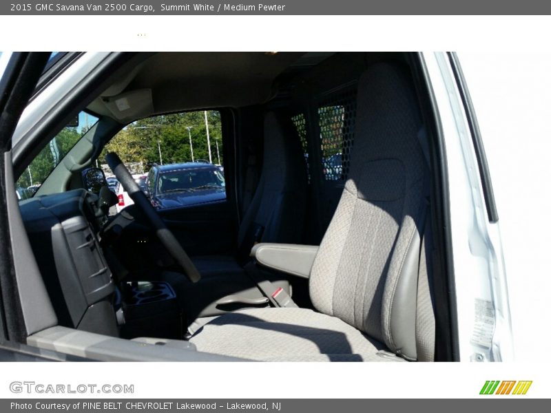 Summit White / Medium Pewter 2015 GMC Savana Van 2500 Cargo