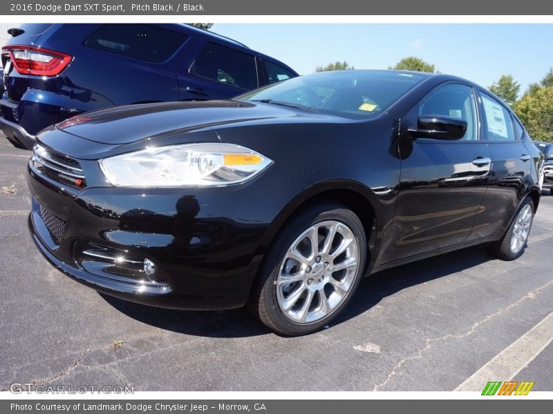 Pitch Black / Black 2016 Dodge Dart SXT Sport