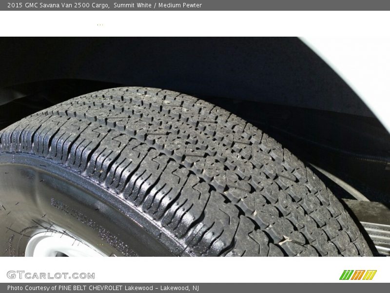 Summit White / Medium Pewter 2015 GMC Savana Van 2500 Cargo