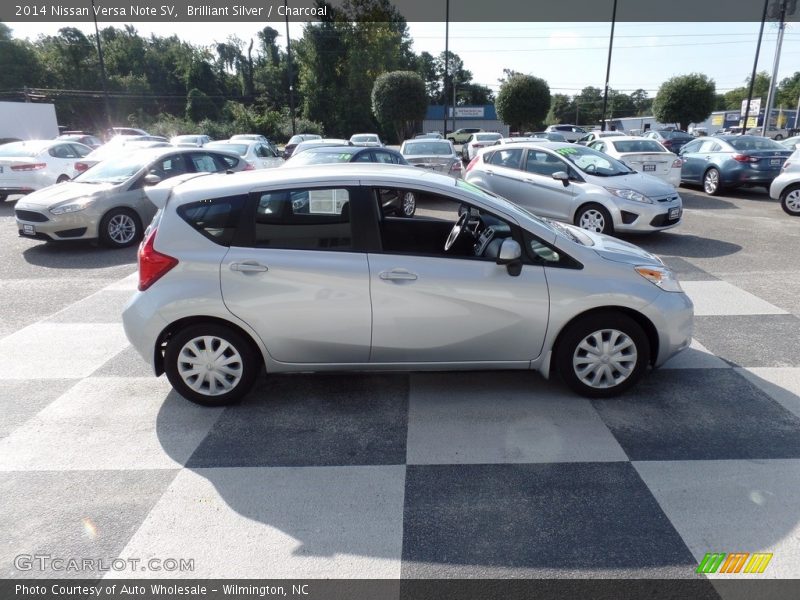Brilliant Silver / Charcoal 2014 Nissan Versa Note SV
