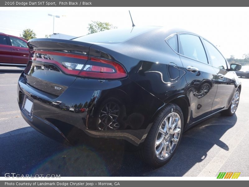 Pitch Black / Black 2016 Dodge Dart SXT Sport