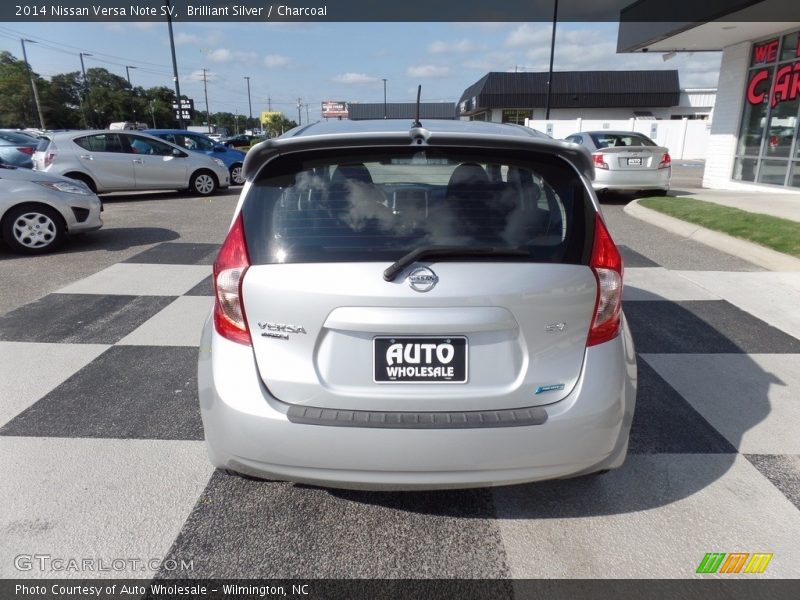 Brilliant Silver / Charcoal 2014 Nissan Versa Note SV