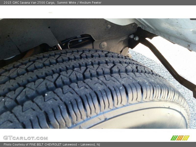 Summit White / Medium Pewter 2015 GMC Savana Van 2500 Cargo