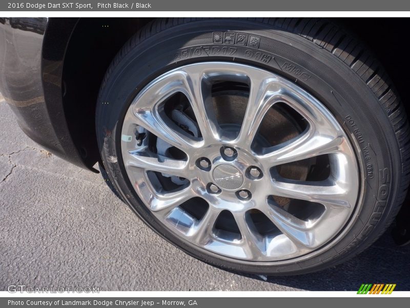 Pitch Black / Black 2016 Dodge Dart SXT Sport