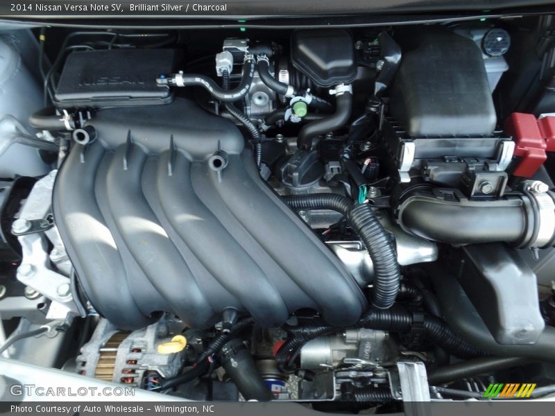 Brilliant Silver / Charcoal 2014 Nissan Versa Note SV