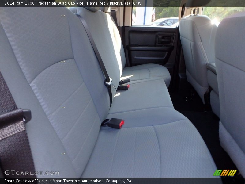 Flame Red / Black/Diesel Gray 2014 Ram 1500 Tradesman Quad Cab 4x4