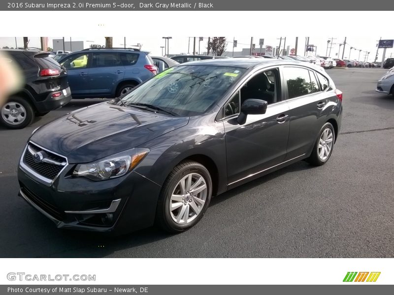 Dark Gray Metallic / Black 2016 Subaru Impreza 2.0i Premium 5-door