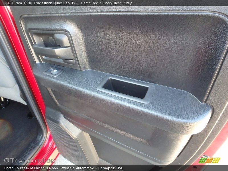 Flame Red / Black/Diesel Gray 2014 Ram 1500 Tradesman Quad Cab 4x4