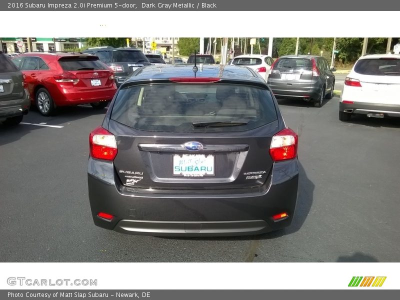 Dark Gray Metallic / Black 2016 Subaru Impreza 2.0i Premium 5-door