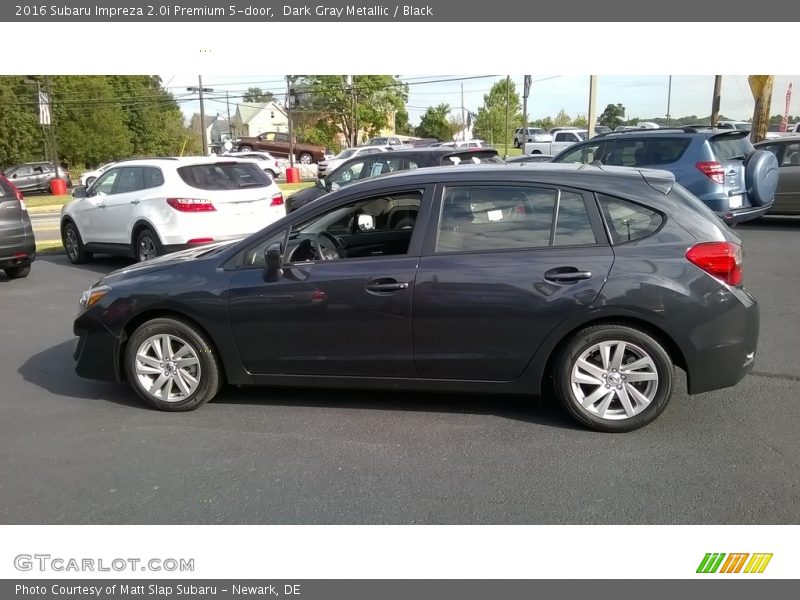 Dark Gray Metallic / Black 2016 Subaru Impreza 2.0i Premium 5-door