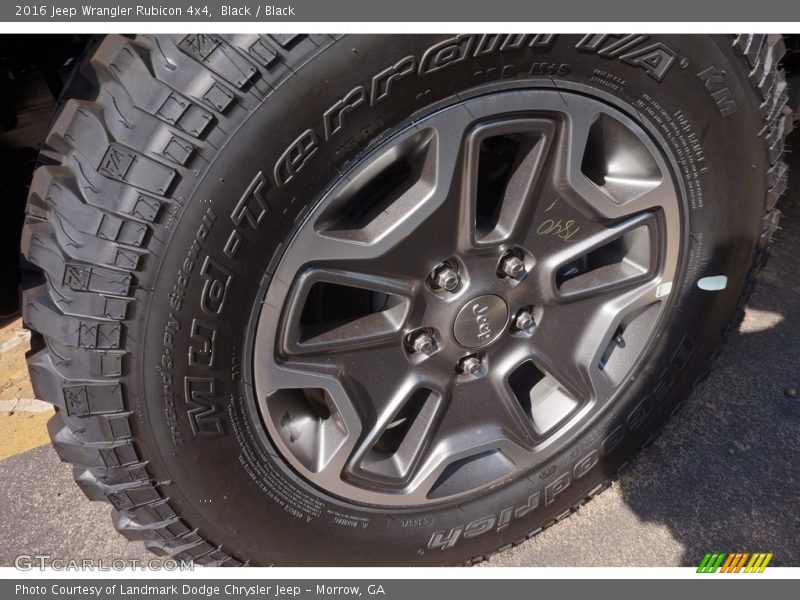 Black / Black 2016 Jeep Wrangler Rubicon 4x4