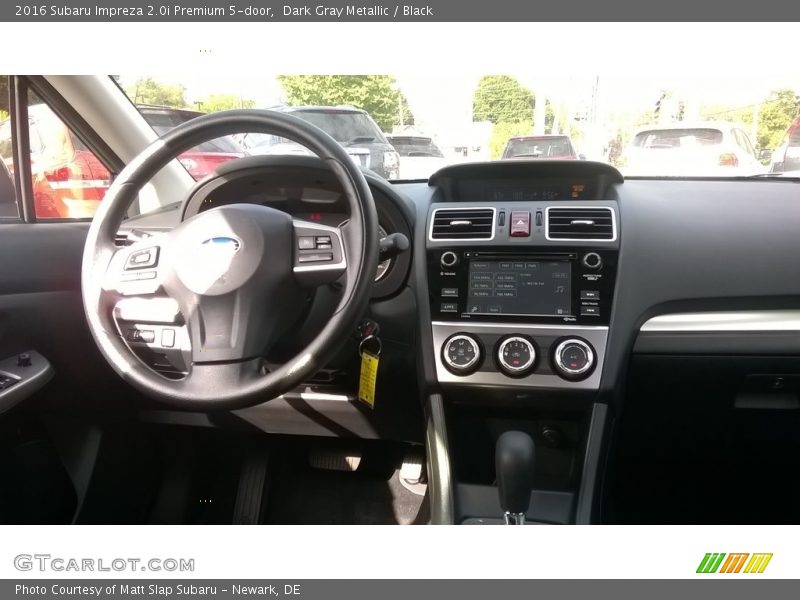 Dark Gray Metallic / Black 2016 Subaru Impreza 2.0i Premium 5-door