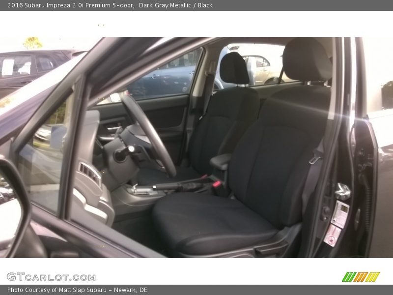 Dark Gray Metallic / Black 2016 Subaru Impreza 2.0i Premium 5-door