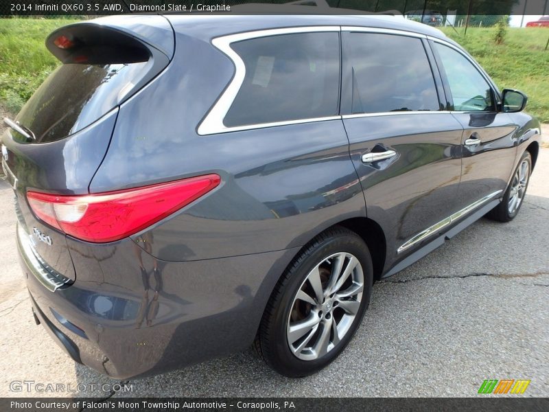 Diamond Slate / Graphite 2014 Infiniti QX60 3.5 AWD