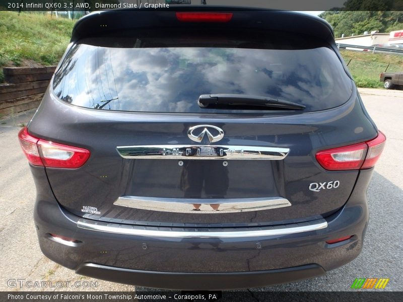 Diamond Slate / Graphite 2014 Infiniti QX60 3.5 AWD