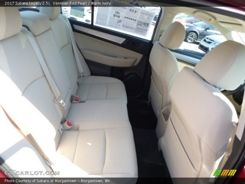Venetian Red Pearl / Warm Ivory 2017 Subaru Legacy 2.5i