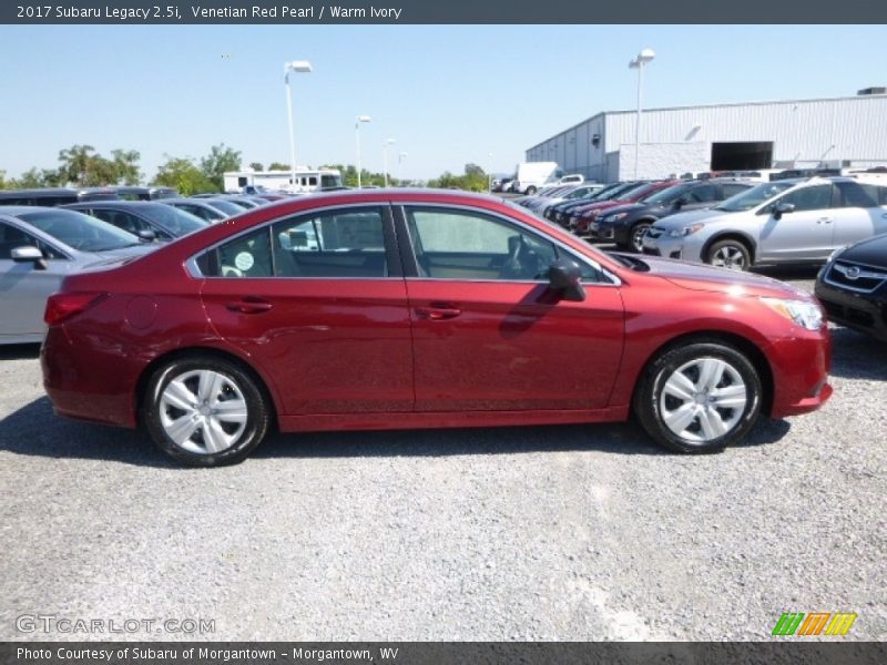 Venetian Red Pearl / Warm Ivory 2017 Subaru Legacy 2.5i