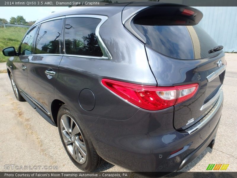 Diamond Slate / Graphite 2014 Infiniti QX60 3.5 AWD