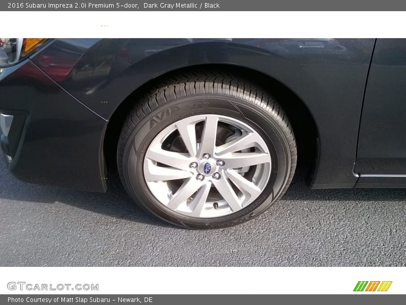 Dark Gray Metallic / Black 2016 Subaru Impreza 2.0i Premium 5-door