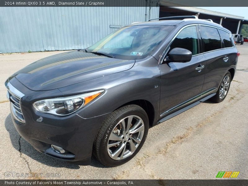 Diamond Slate / Graphite 2014 Infiniti QX60 3.5 AWD