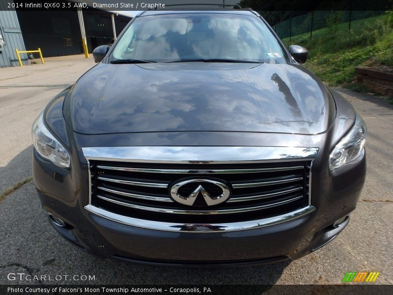 Diamond Slate / Graphite 2014 Infiniti QX60 3.5 AWD