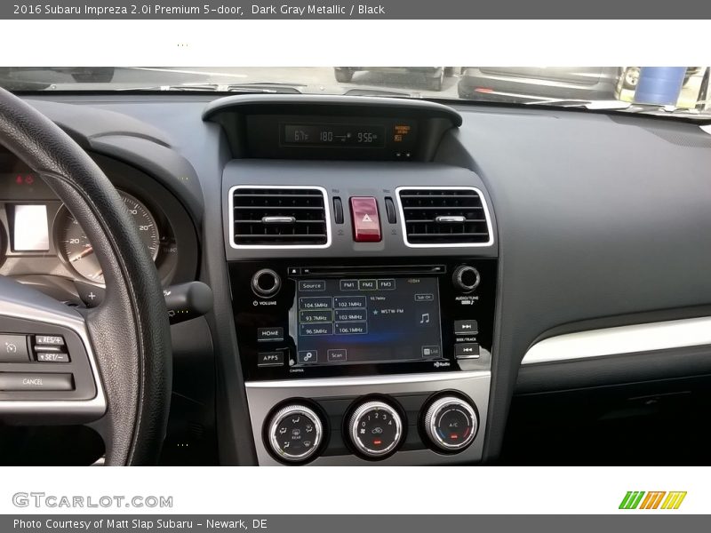 Dark Gray Metallic / Black 2016 Subaru Impreza 2.0i Premium 5-door