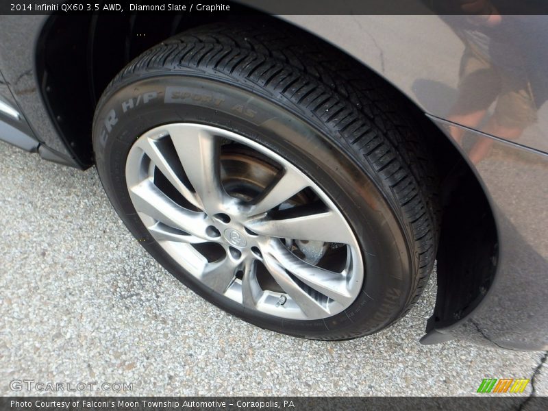 Diamond Slate / Graphite 2014 Infiniti QX60 3.5 AWD