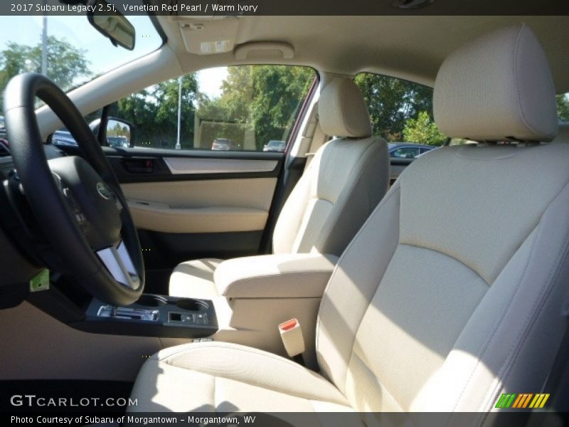 Venetian Red Pearl / Warm Ivory 2017 Subaru Legacy 2.5i