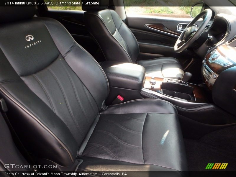 Diamond Slate / Graphite 2014 Infiniti QX60 3.5 AWD