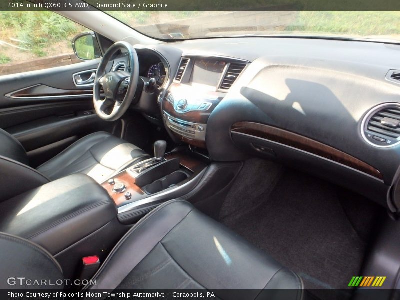 Diamond Slate / Graphite 2014 Infiniti QX60 3.5 AWD