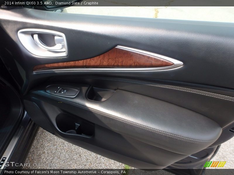 Diamond Slate / Graphite 2014 Infiniti QX60 3.5 AWD