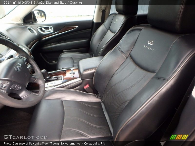 Diamond Slate / Graphite 2014 Infiniti QX60 3.5 AWD