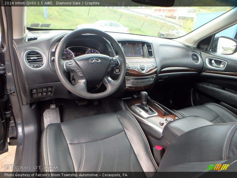Diamond Slate / Graphite 2014 Infiniti QX60 3.5 AWD