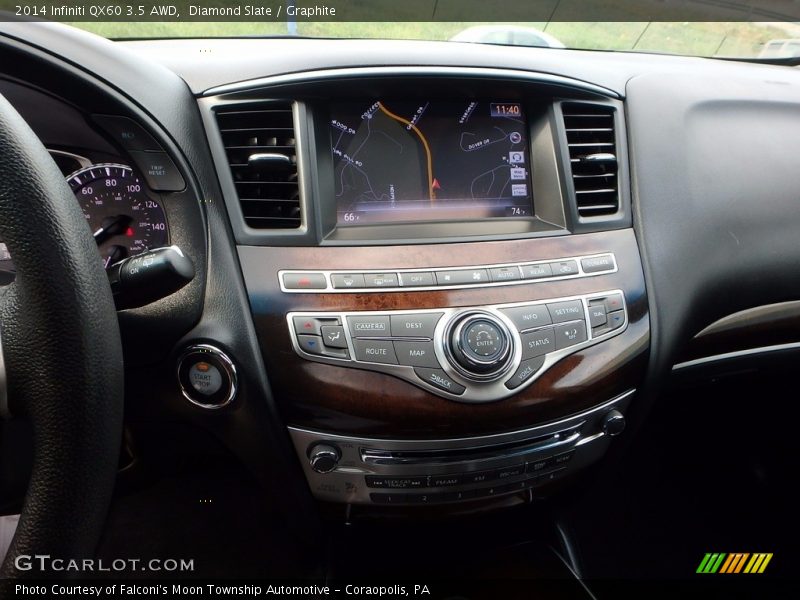 Diamond Slate / Graphite 2014 Infiniti QX60 3.5 AWD