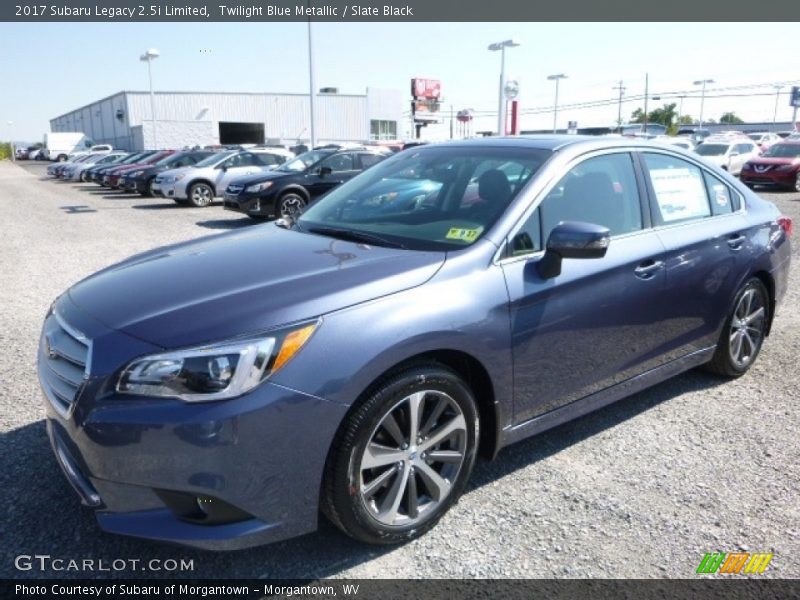 Twilight Blue Metallic / Slate Black 2017 Subaru Legacy 2.5i Limited