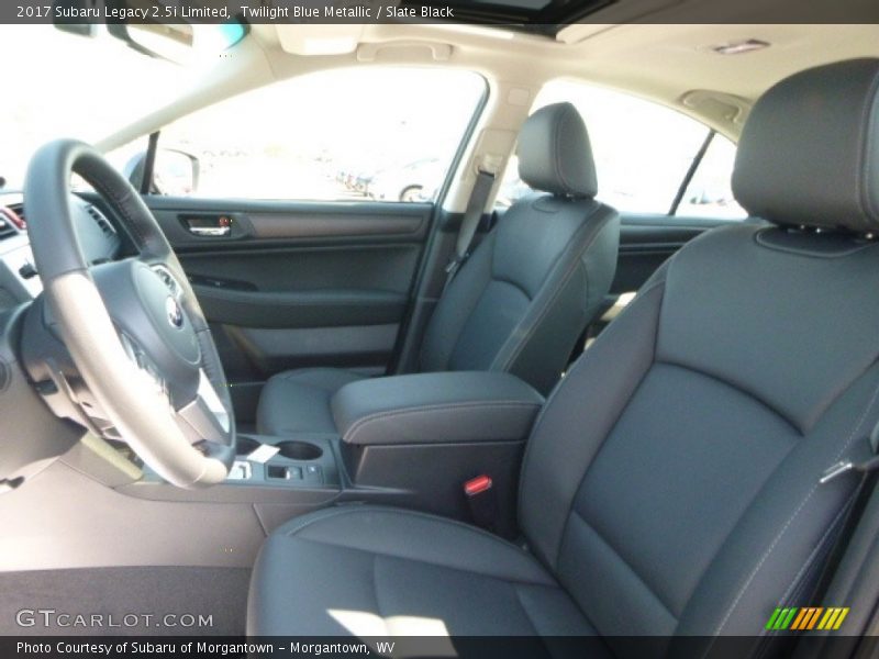 Twilight Blue Metallic / Slate Black 2017 Subaru Legacy 2.5i Limited