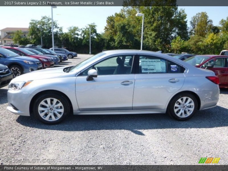 Ice Silver Metallic / Slate Black 2017 Subaru Legacy 2.5i Premium
