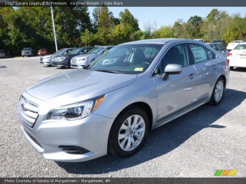 Ice Silver Metallic / Slate Black 2017 Subaru Legacy 2.5i Premium