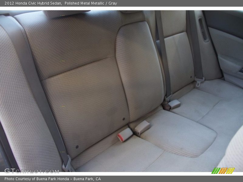 Polished Metal Metallic / Gray 2012 Honda Civic Hybrid Sedan