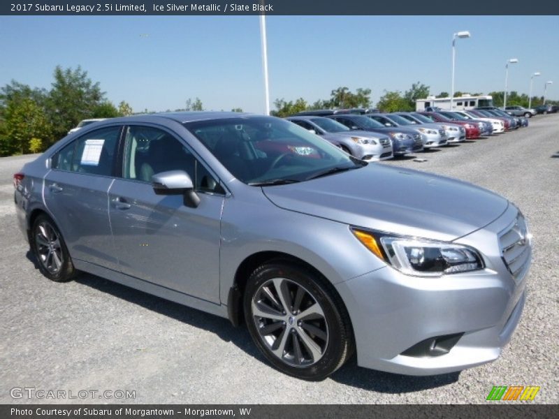 Ice Silver Metallic / Slate Black 2017 Subaru Legacy 2.5i Limited