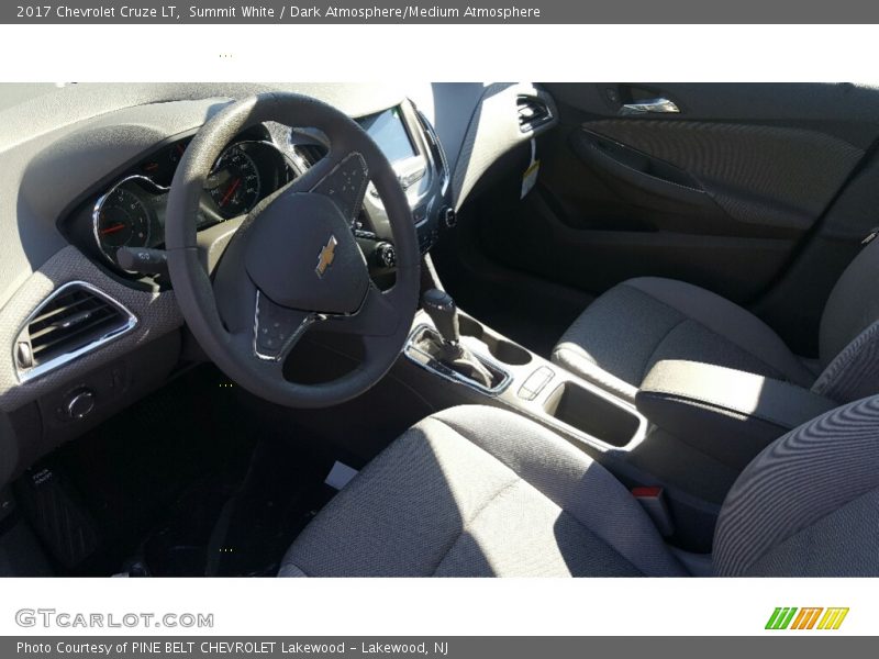 Summit White / Dark Atmosphere/Medium Atmosphere 2017 Chevrolet Cruze LT