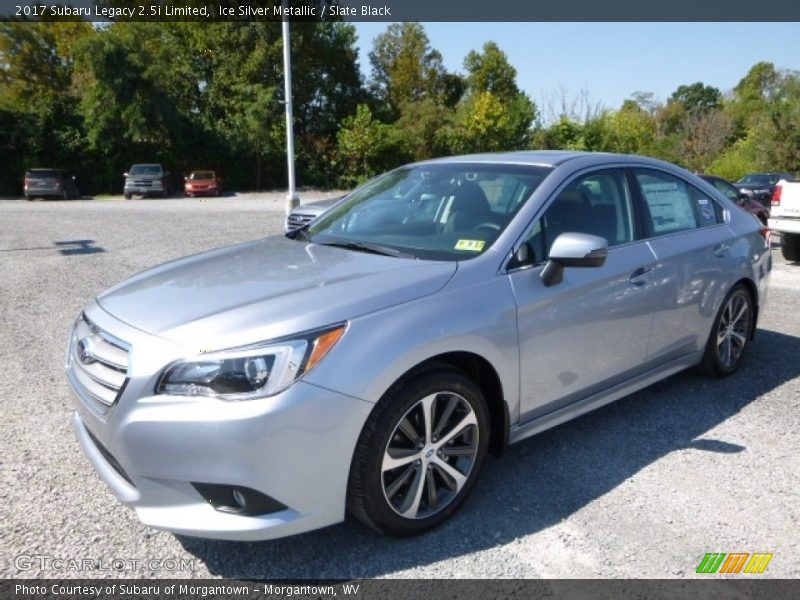 Ice Silver Metallic / Slate Black 2017 Subaru Legacy 2.5i Limited