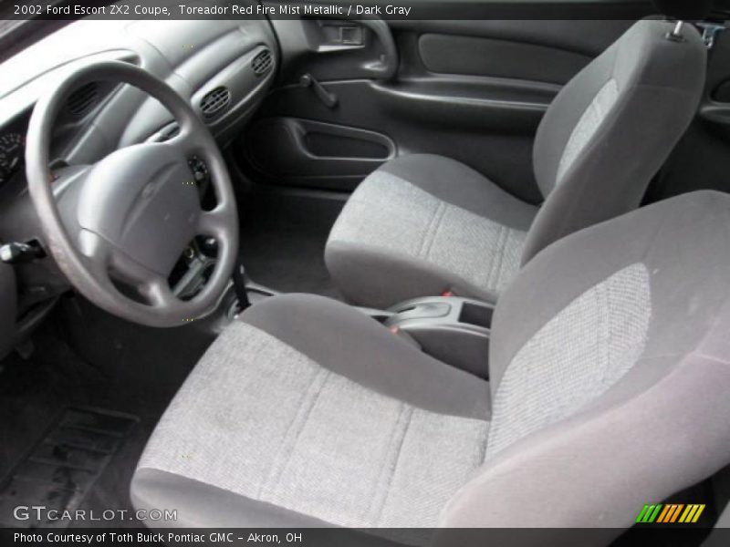 Toreador Red Fire Mist Metallic / Dark Gray 2002 Ford Escort ZX2 Coupe
