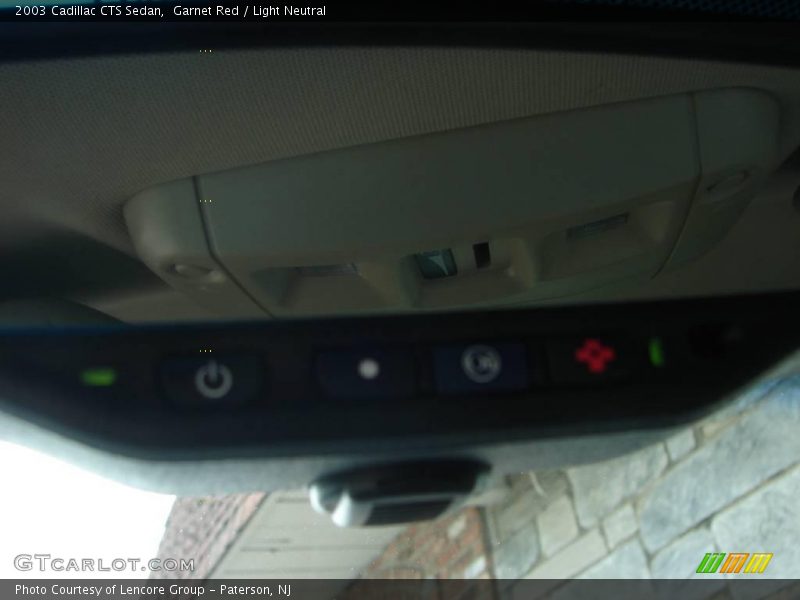 Garnet Red / Light Neutral 2003 Cadillac CTS Sedan