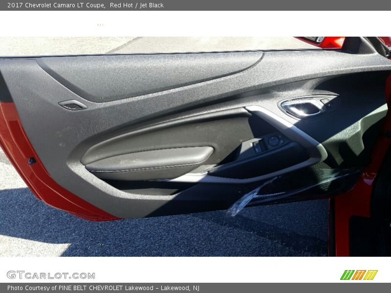 Red Hot / Jet Black 2017 Chevrolet Camaro LT Coupe
