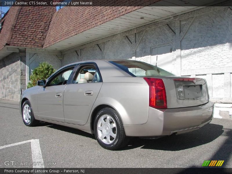 Cashmere / Light Neutral 2003 Cadillac CTS Sedan