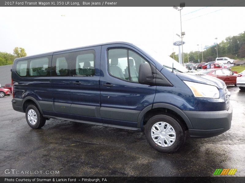 Front 3/4 View of 2017 Transit Wagon XL 350 LR Long