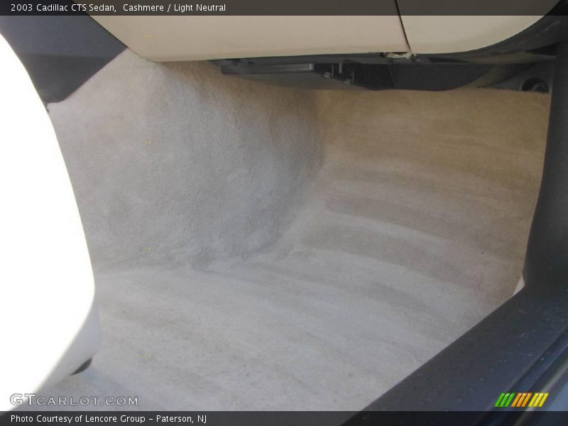Cashmere / Light Neutral 2003 Cadillac CTS Sedan