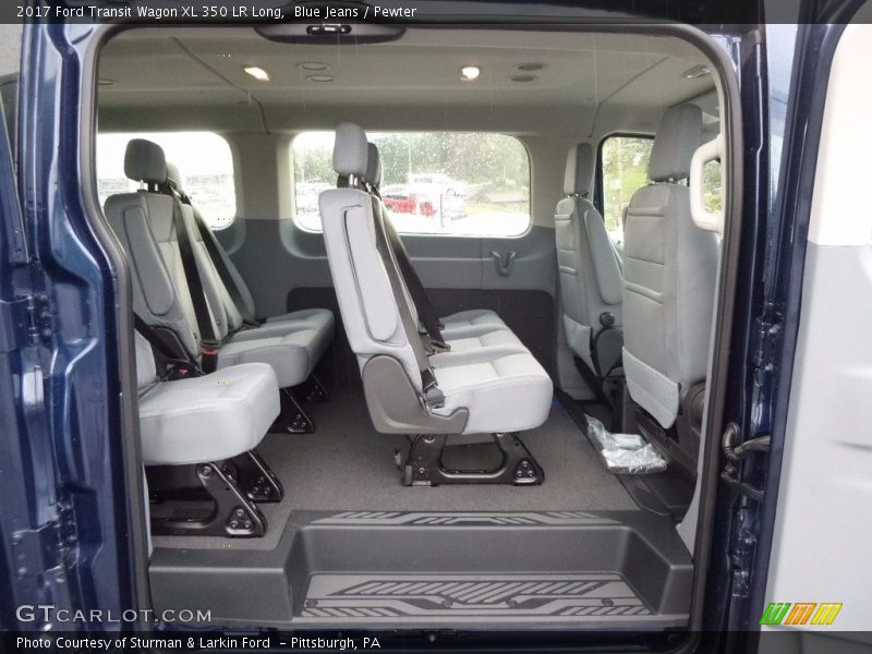 Rear Seat of 2017 Transit Wagon XL 350 LR Long