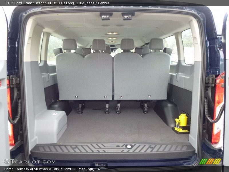 Rear Seat of 2017 Transit Wagon XL 350 LR Long